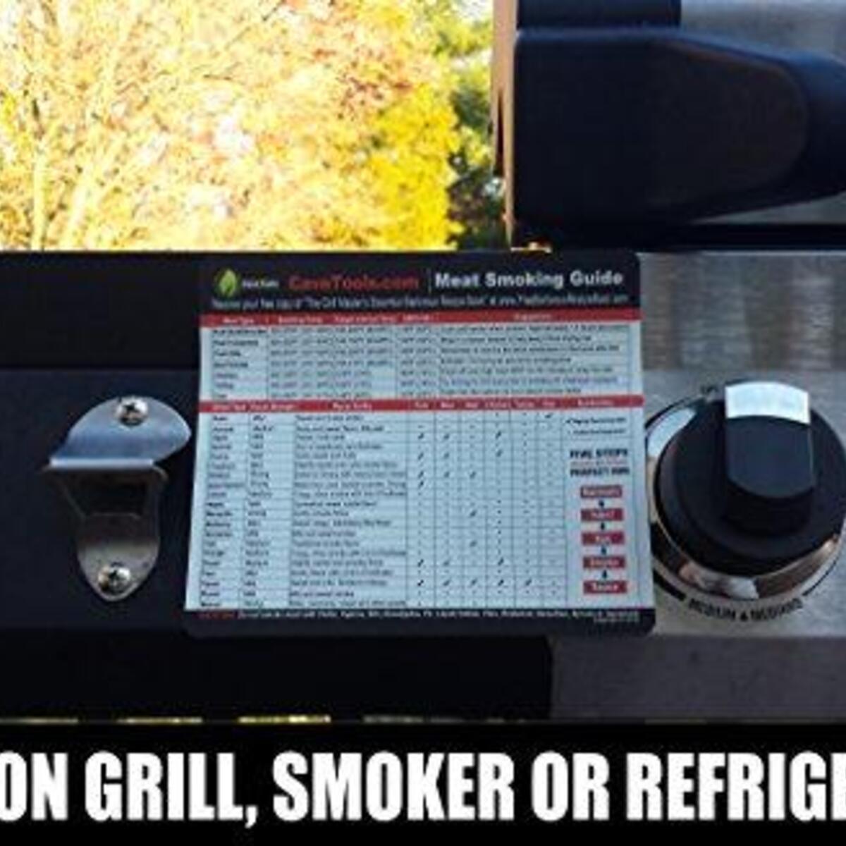 Meat Smoking Guide Best Wood Temperature Chart Outdoor Magnet 20 Types Of Promo Code - RebateKey