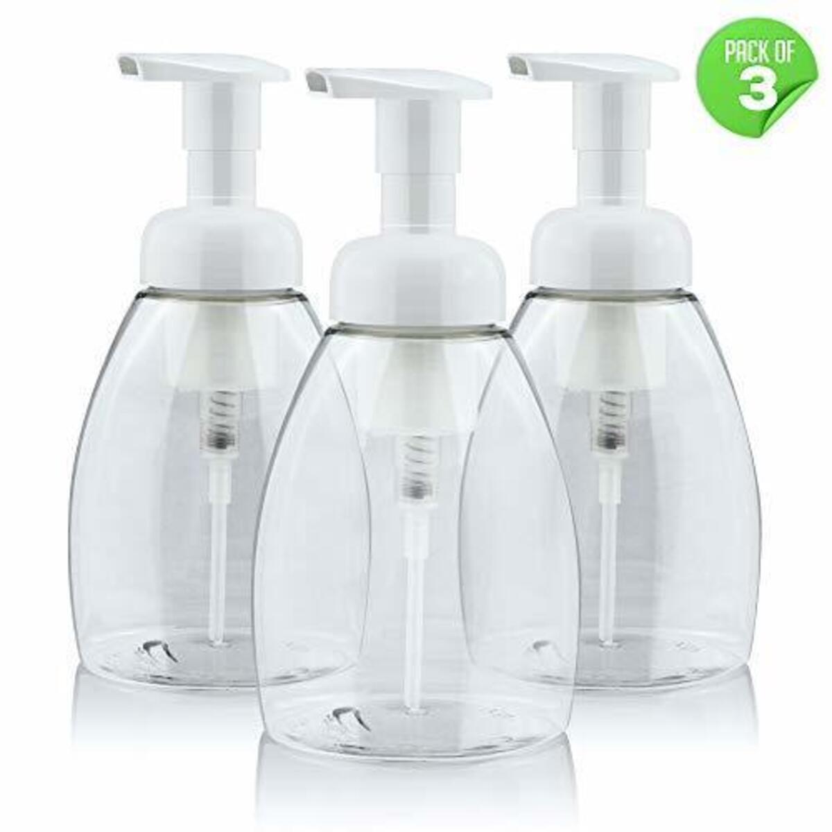 Foaming Soap Dispenser Bottles - Chalk Labels & Pen Included