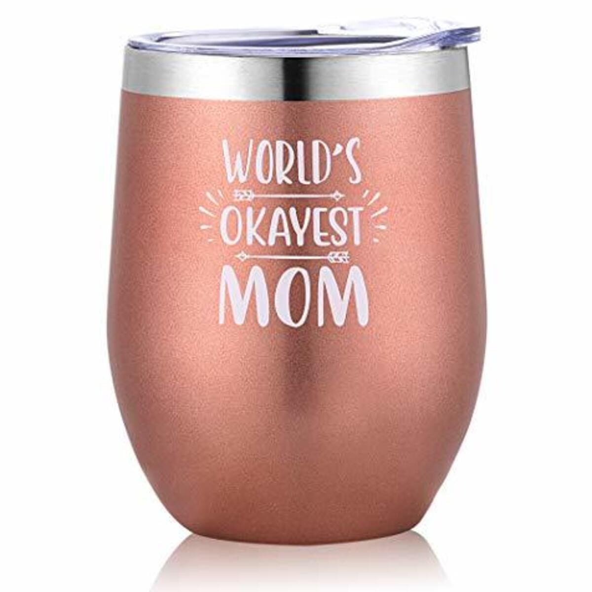 Valentines Day Gifts for Mom, Wife - Funny Mom Gifts from Daughter, Son - Best Mom Birthday Gifts Ideas for Mom Friend, New Mom, Pregnant Mom, Mom to be, Her - Cute Coffee Cup Travel Mug Tumbler