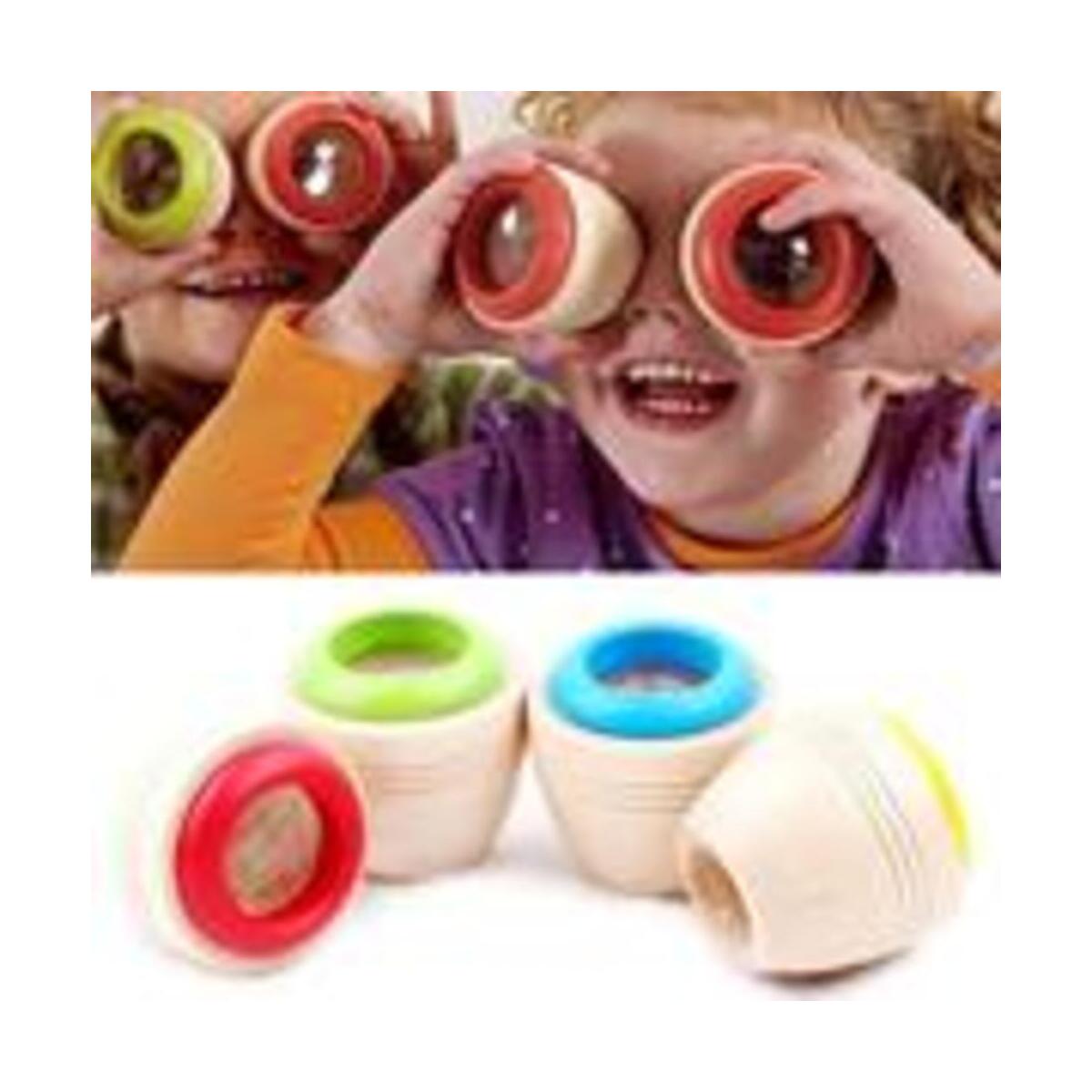 Wooden Magic Kaleidoscope Effect Polygon Prism Kids Learning Educational Perfect Training Children's Intelligence Toy