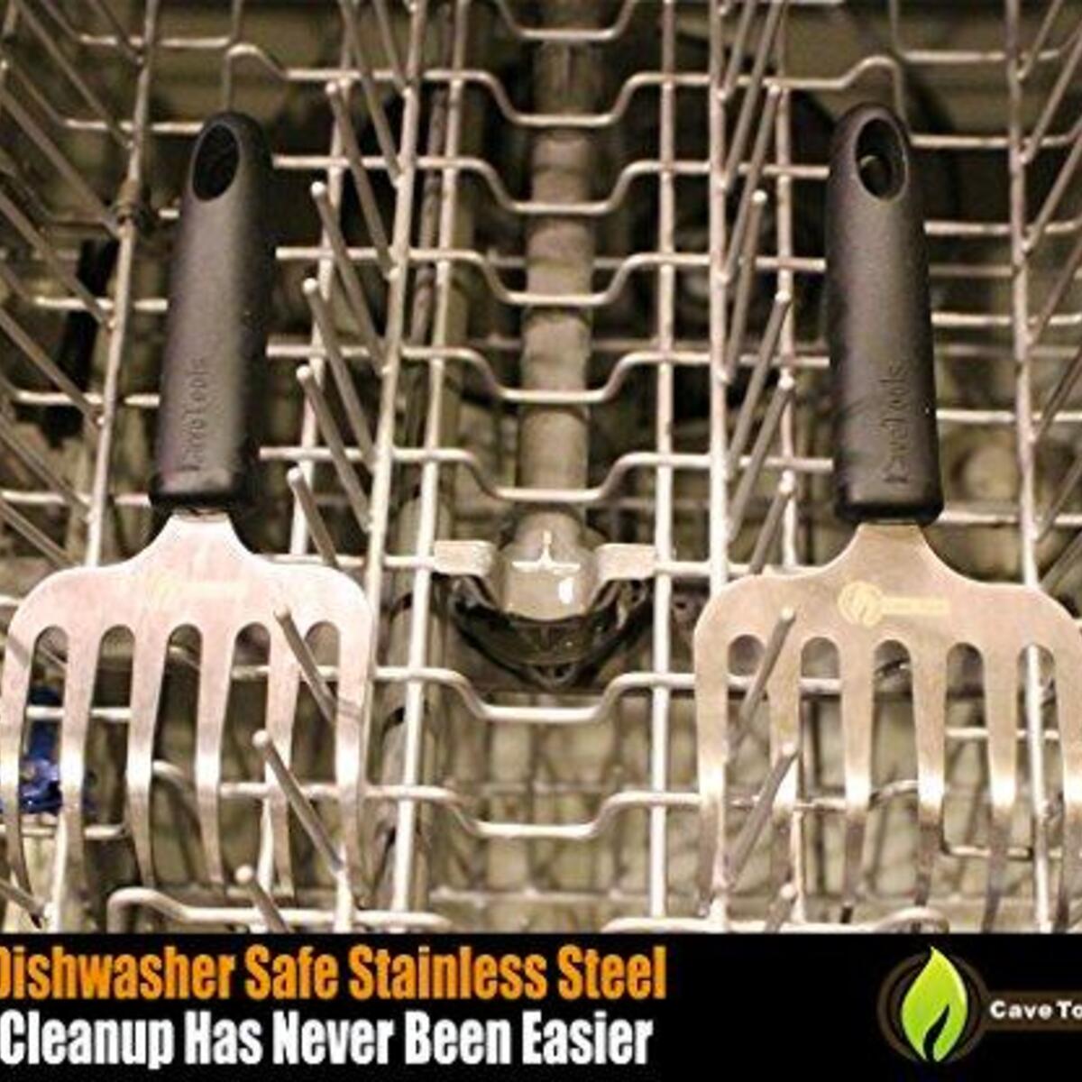 Cave Tools Pulled Pork Shredder Claws Stainless Steel Bbq Meat Rakes1 Promo Codes - RebateKey
