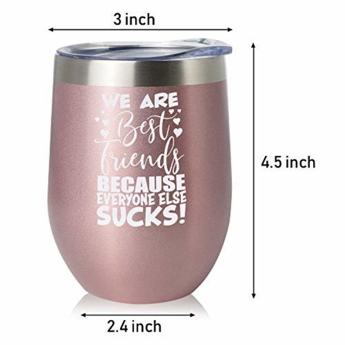 Best Friend Wine Tumbler 1 Deal - RebateKey