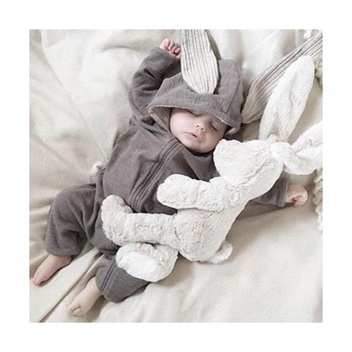 Newborn Baby Clothes Bunny Baby Rompers Cotton Hoodie Newborn Girl Onesies Fashion Infant Costume Boys Outfits Baby Outfit Set