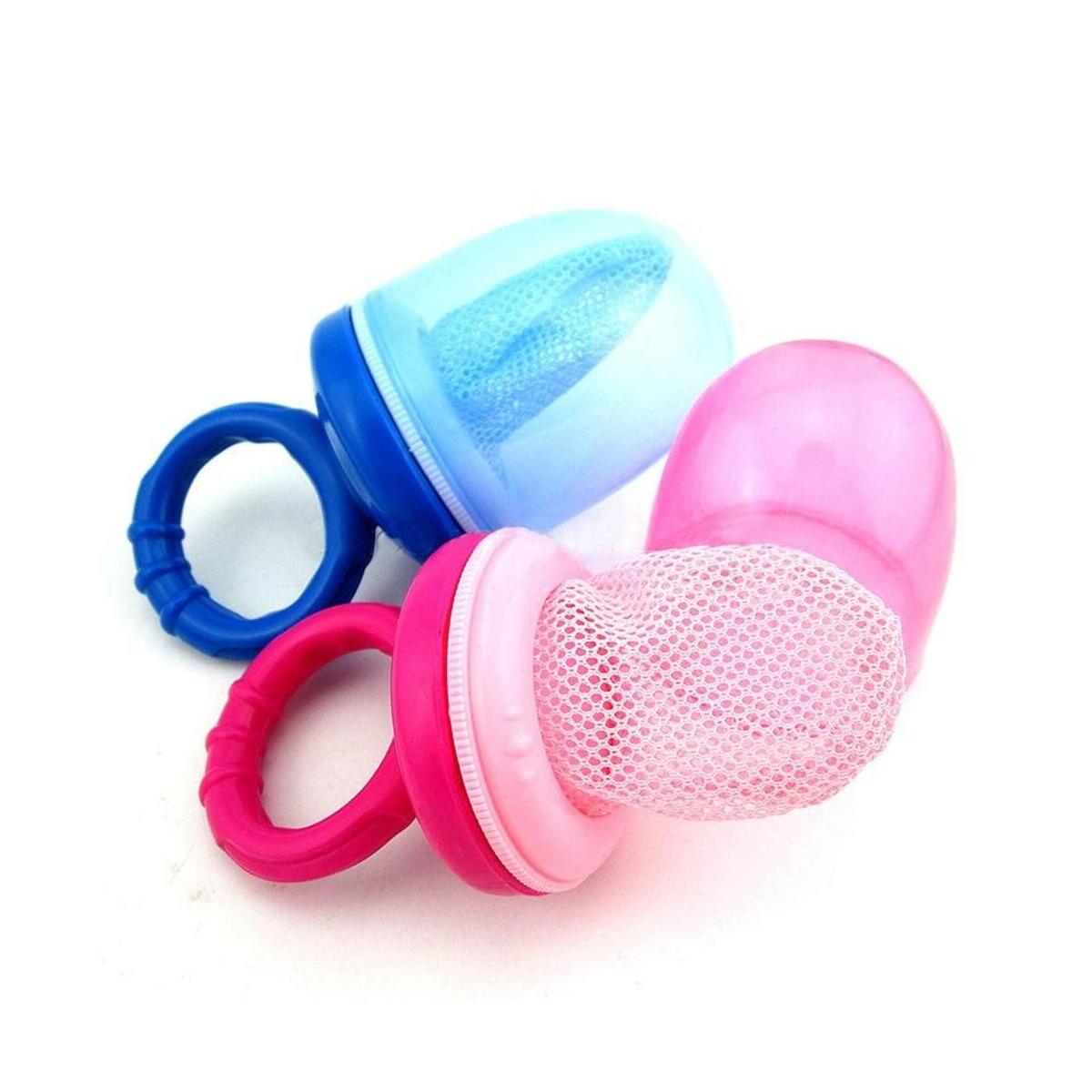 Baby Nipple Fresh Food Nibbler Feeder Kids Mesh Bag Feeder Pacifiers