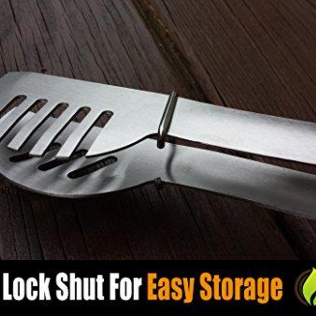 Grill Tongs 20 Thicker Stainless Steel Wont Bend Dishwasher Safe 17 Long Promo Code - RebateKey