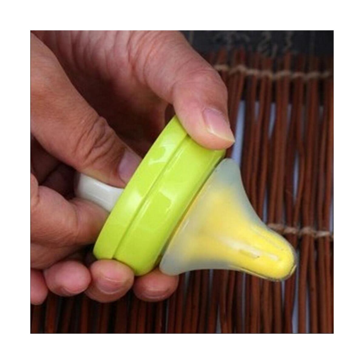 Baby Bottle Nipple 360 Degree Rotating Head Cleaning Sponge Cup Handle