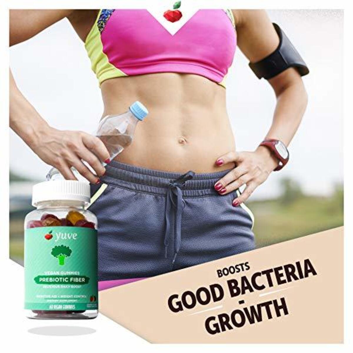 Yuve Vegan Prebiotic Gummies Supplement 3g All Natural Fiber From Chicory Root1 Deal - RebateKey