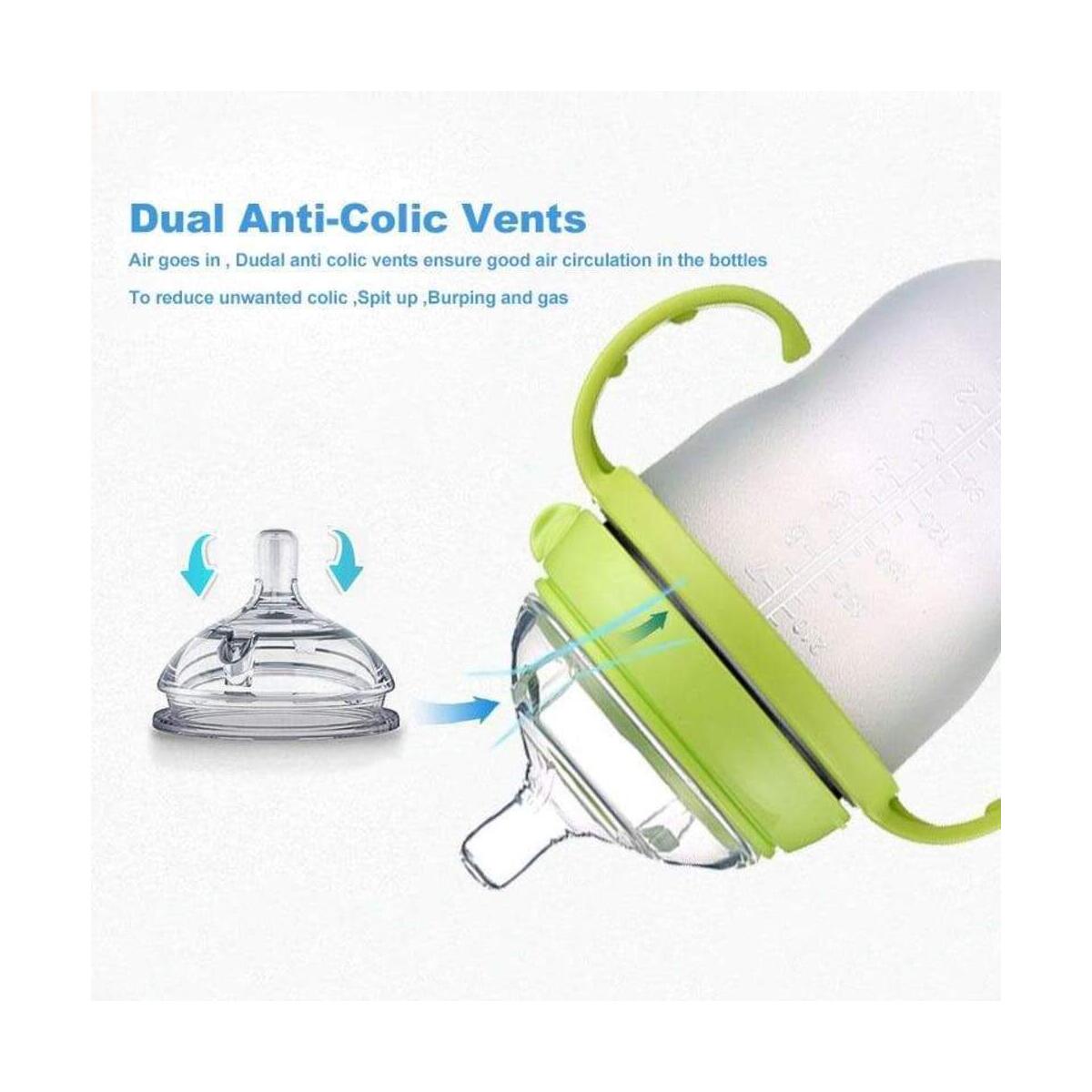 Comotomo Silicone Feeding Bottle Comotomo 1-Hole Feeding Bottle