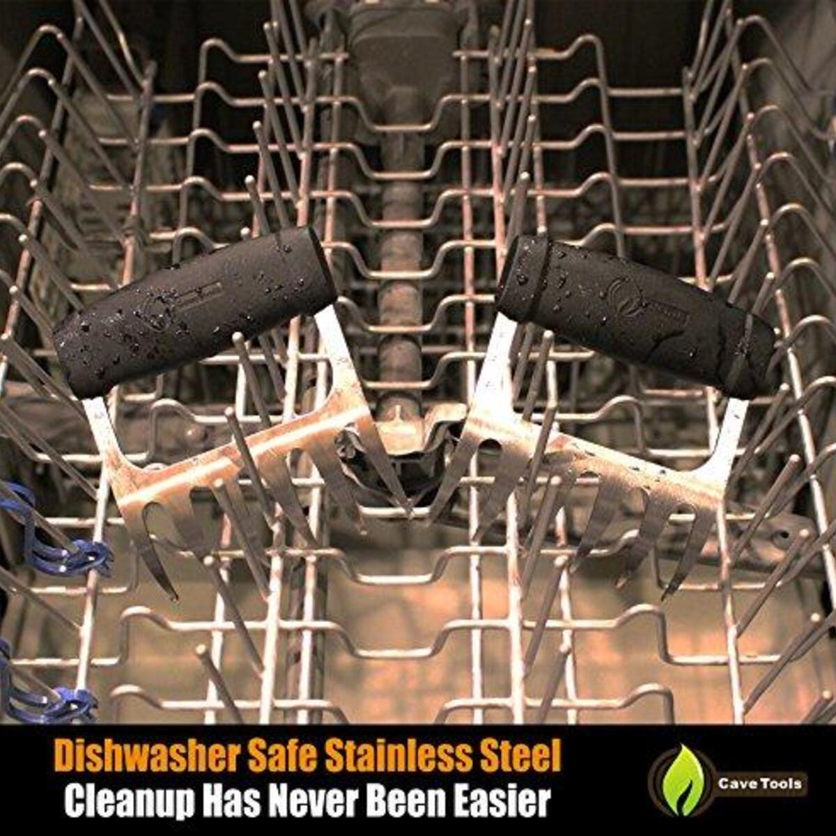 Cave Tools Meat Claws Stainless Steel Pulled Pork Shredders Bbq Forks For Coupon - RebateKey