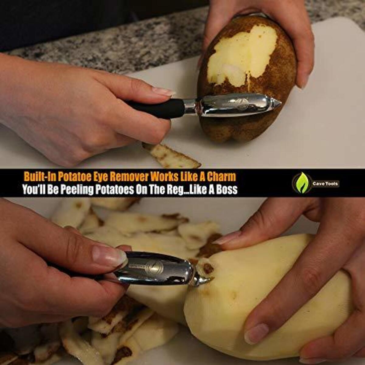 Vegetable Peeler Julienne Swivel Stainless Steel Blades Slice Apples Potatoes Promo Codes - RebateKey