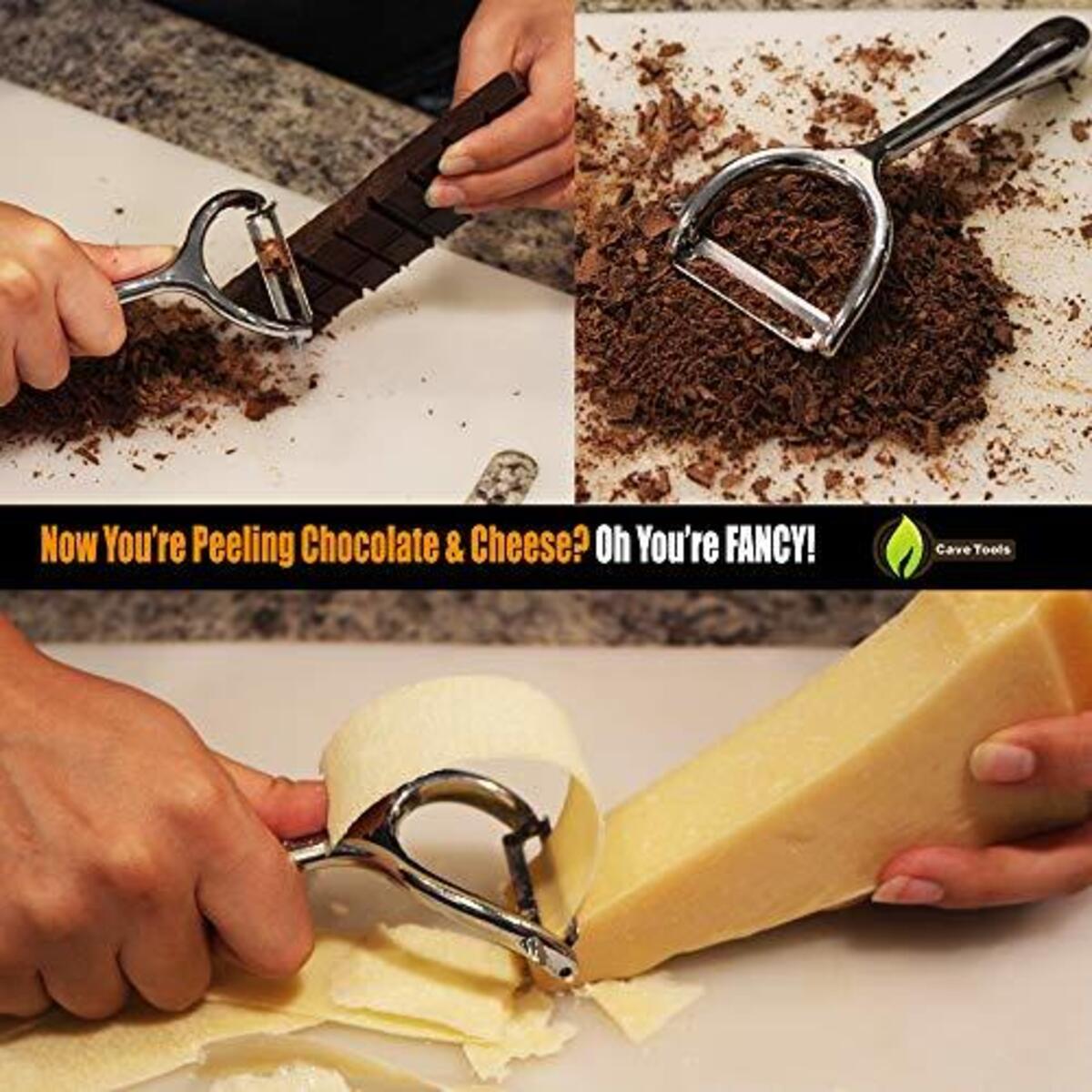 Vegetable Y Peeler Julienne Swivel Stainless Steel Blade Slice Apples Potato Deals - RebateKey