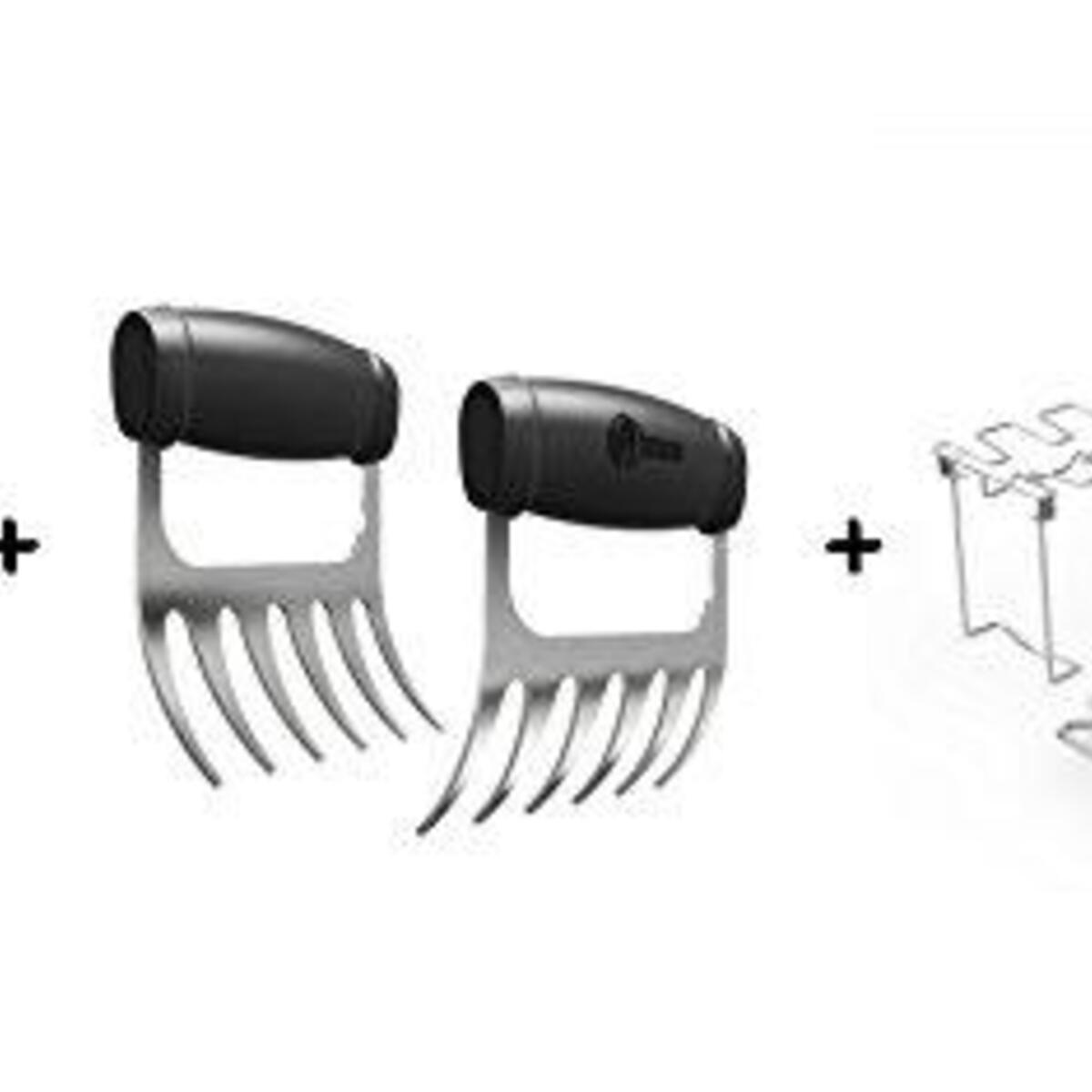 Meat Claws Stainless Steel Pulled Pork Shredders Chicken Wing Leg Rack For Coupon - RebateKey