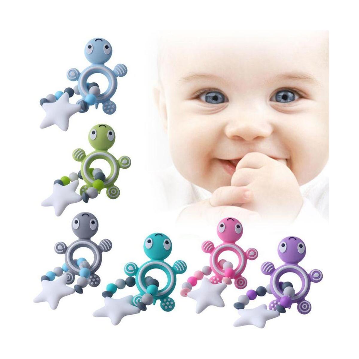Child Baby Pacifier Teether Soothing Boys Girls Cute Tortoise Orangutan Shape Kids Comfort Design Supplies