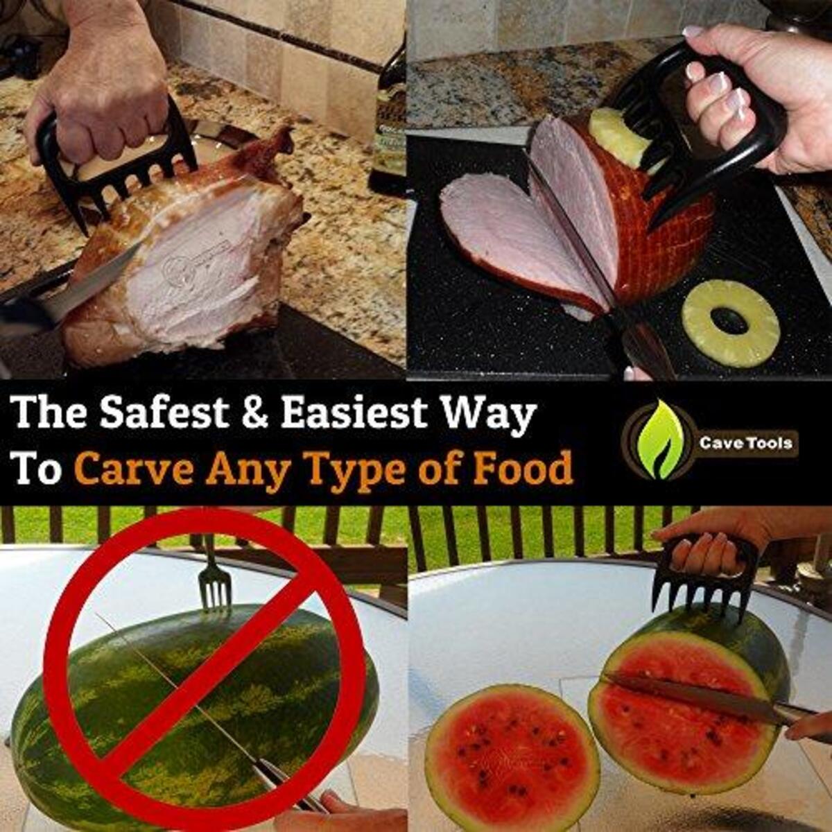 Kabob Skewers Pulled Pork Shredder Claws Strongest Bbq Meat Forks Shreddin Coupons - RebateKey