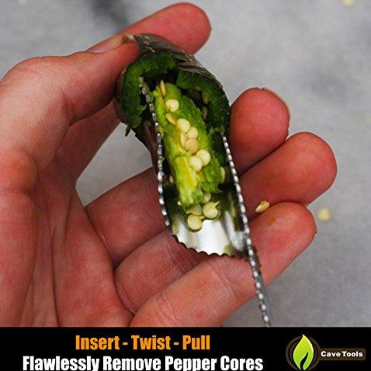 Jalapeno Pepper Corer Dishwasher Safe Stainless Steel Core Deseeder To Peel Promo Codes - RebateKey