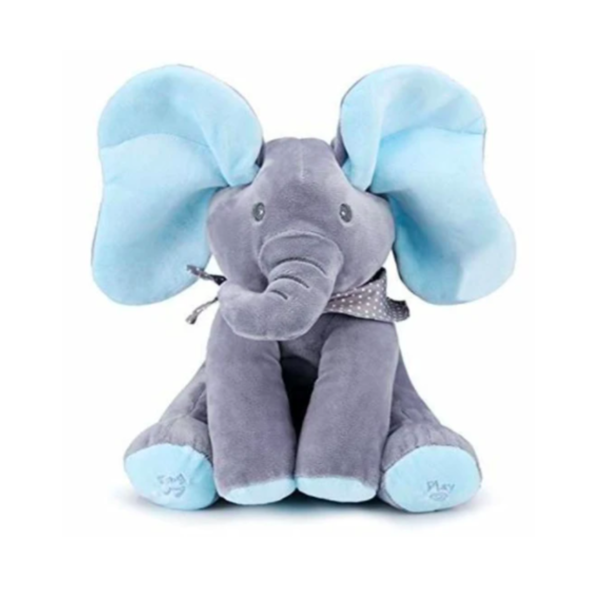 Peek a Boo Animated Stuffed Elephant