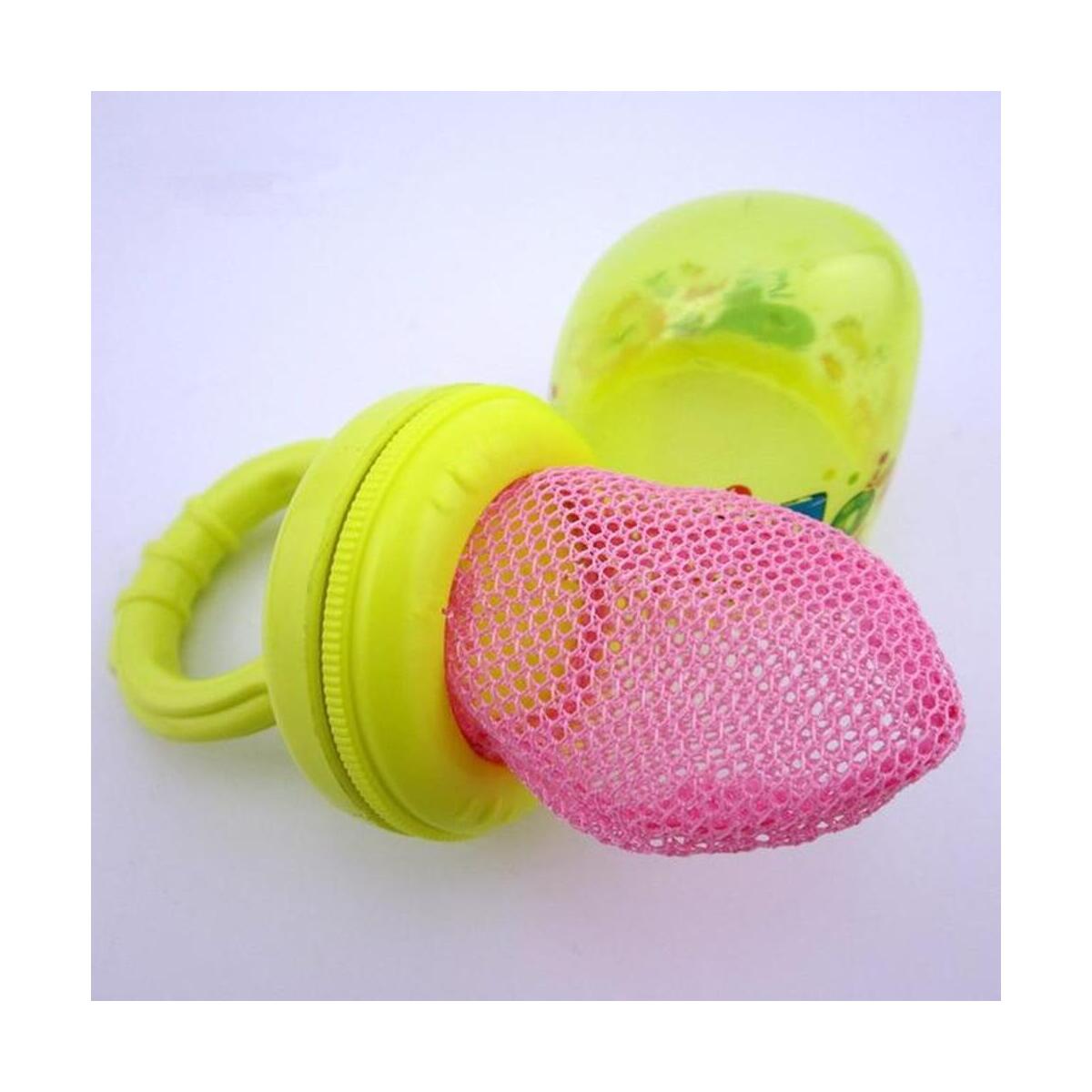 Fresh Food Baby Pacifiers Feeder Kid Fruit Nipple Pacifiers Feeding Safety Mesh Bag