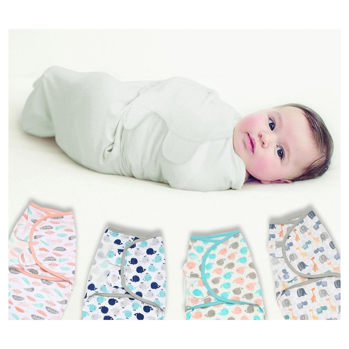 Newborn Infant Baby Adjustable Swaddle Blanket Baby Sleeping Swaddle Wrap Kids Sleeping Bags