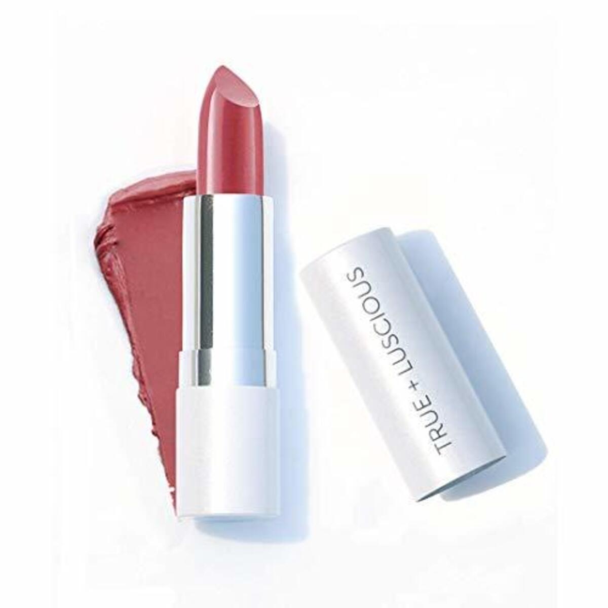 Super Moisture Lipstick by True + Luscious - Clean Formula, Smooth and Hydrating - Vegan and Cruelty Free Lipstick, Non Toxic and Lead Free Shade: Vintage Rose - 0.12 oz