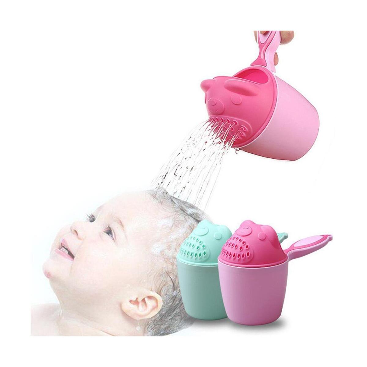 Baby Bath Waterfall Rinser Kids Shampoo Rinse Cup Bath Shower Washing Head