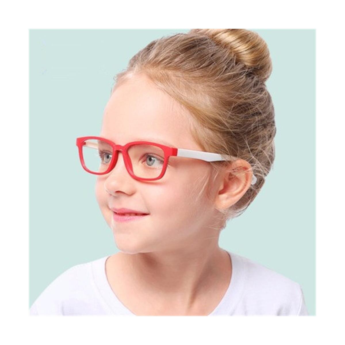 Kids Blue Light Blocking Glasses for Kids Silicone Flexible Eyeglasses Frame