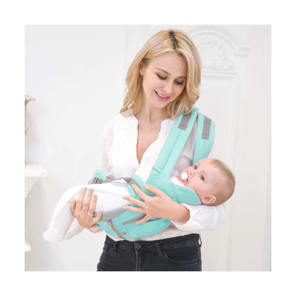 Ergonomic Baby Carrier Infant Baby Hipseat Carrier Front Facing Ergonomic Kangaroo Baby Wrap Sling for Baby Travel Comfortable for Child and Moms, Dads