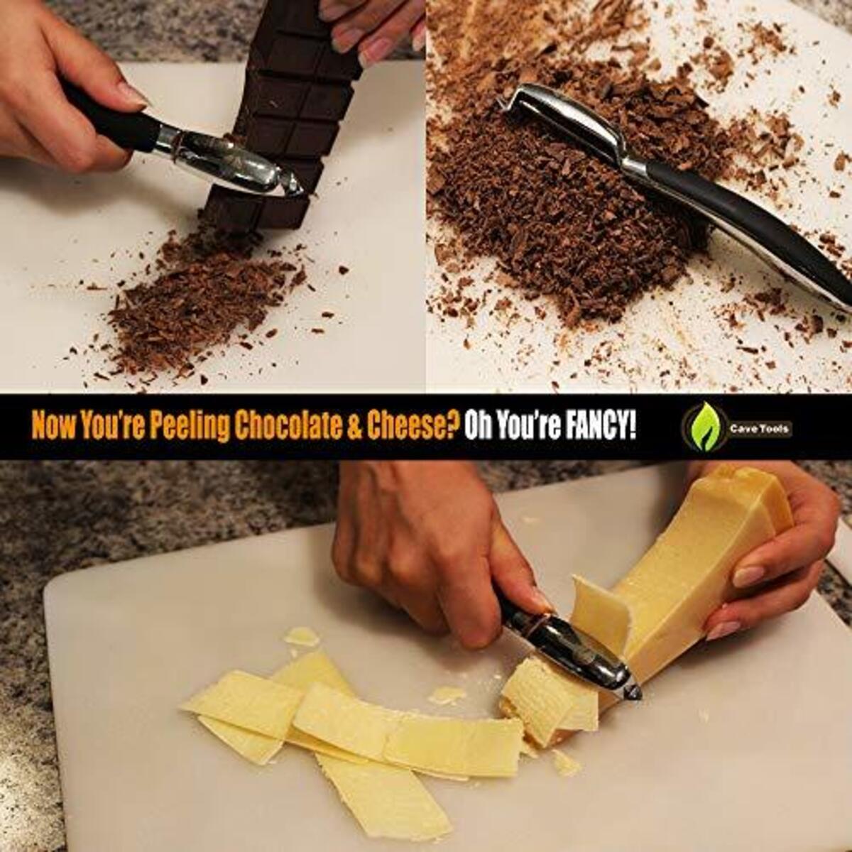 Vegetable Peeler Julienne Swivel Stainless Steel Blades Slice Apples Potatoes Promo Codes - RebateKey