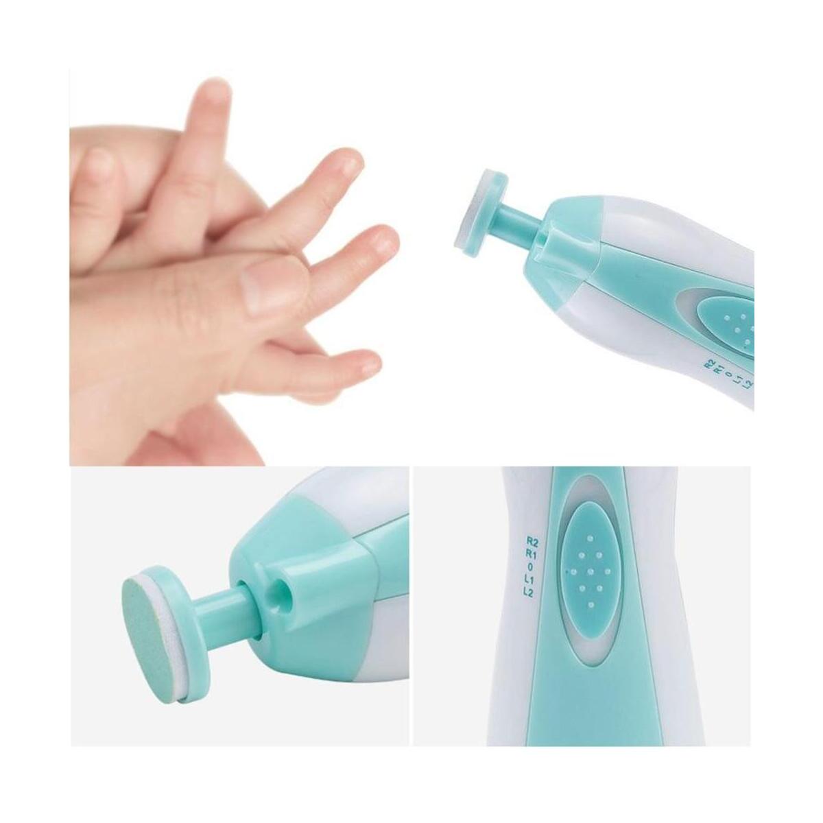Baby Toddler Nail Trimmer Care Kit Manicure Pedicure Multifunctional Electric Safe Nail Clipper Cutter