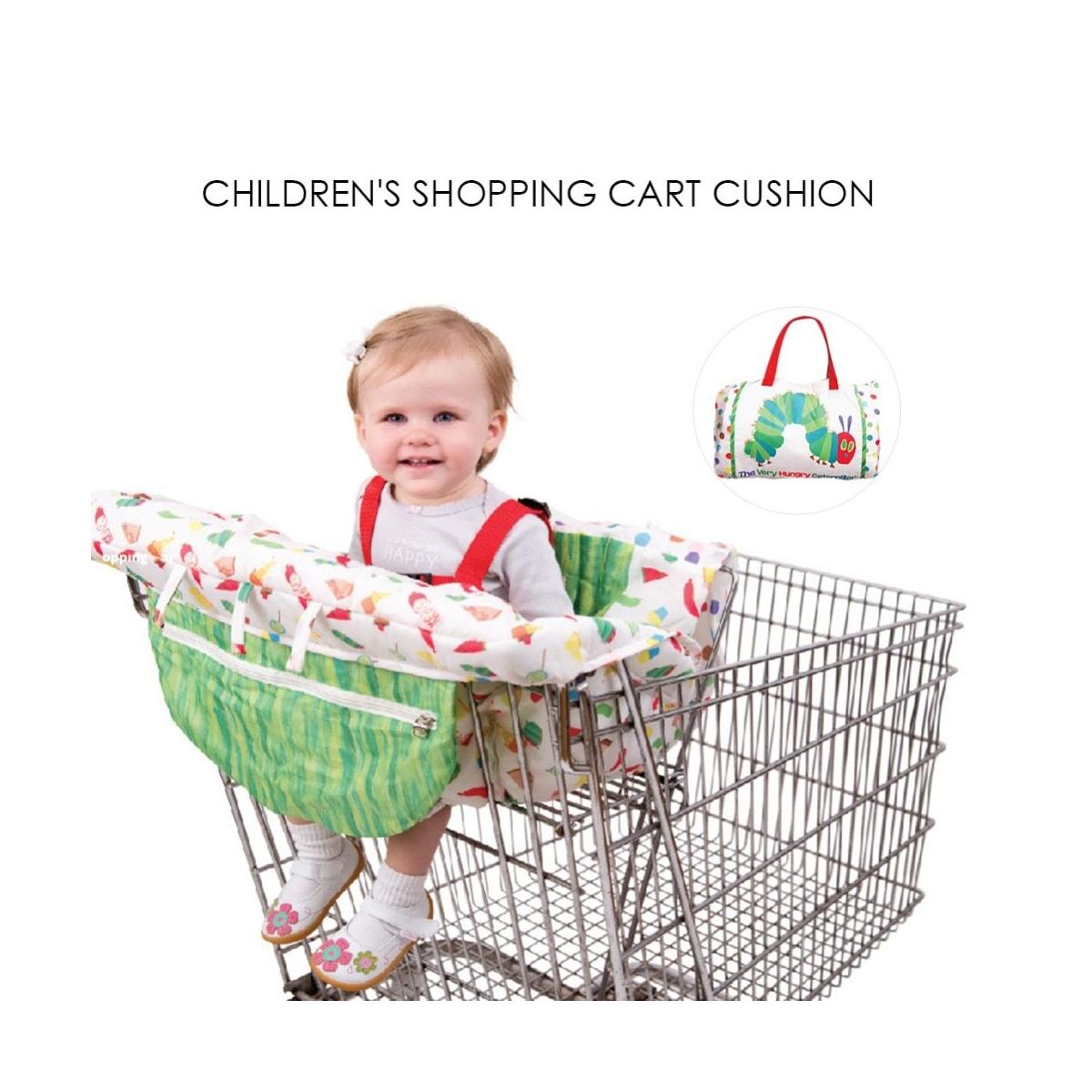 Baby Shopping Cart Cushion Kids Folding Trolley Pad Newborn Shopping Multifunctional Push Cart Protection Cover Baby Chair Seat Mat