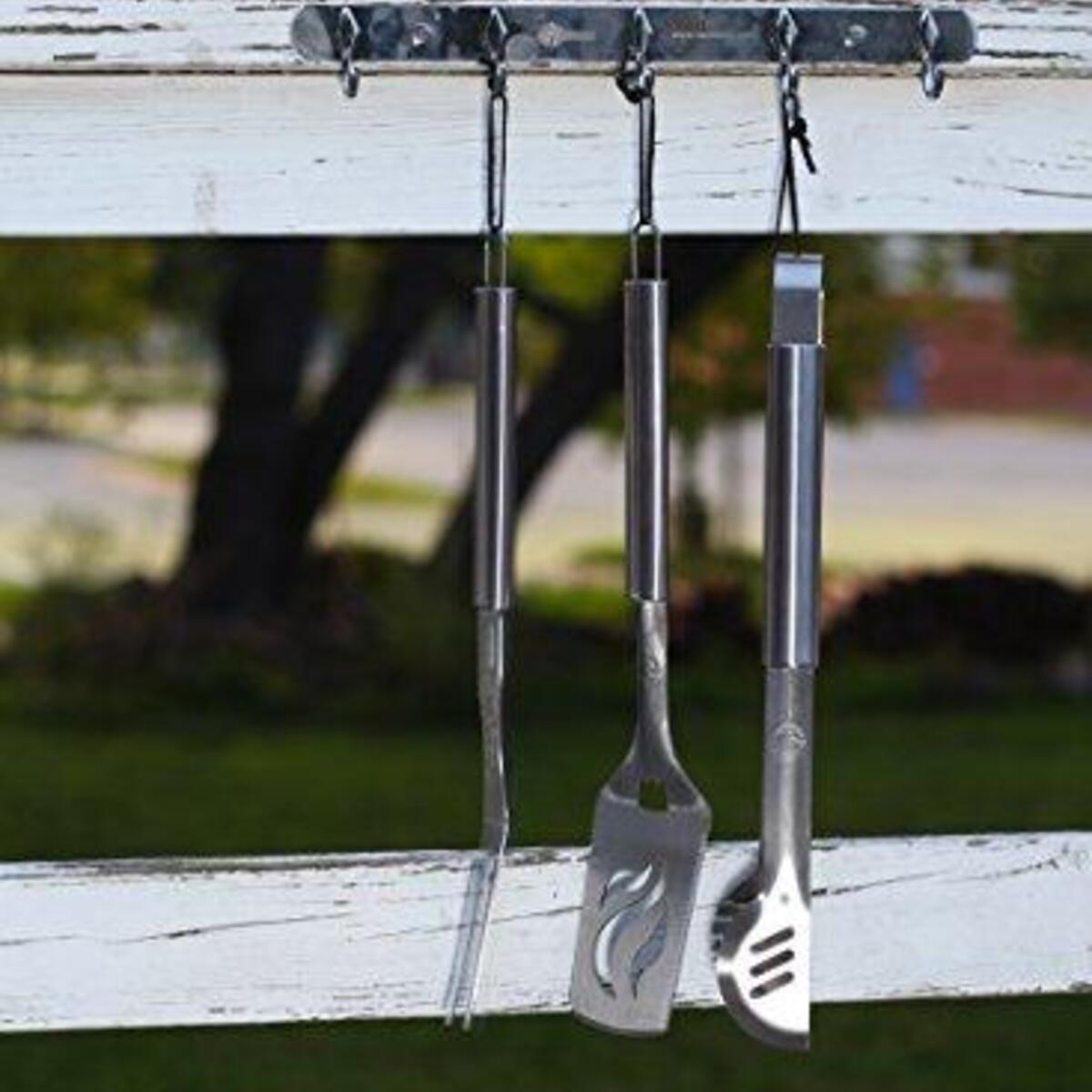 Hook Rack For Bbq Utensils Barbecue Skewers Set Stainless Steel Wide Kabob Promo Codes - RebateKey