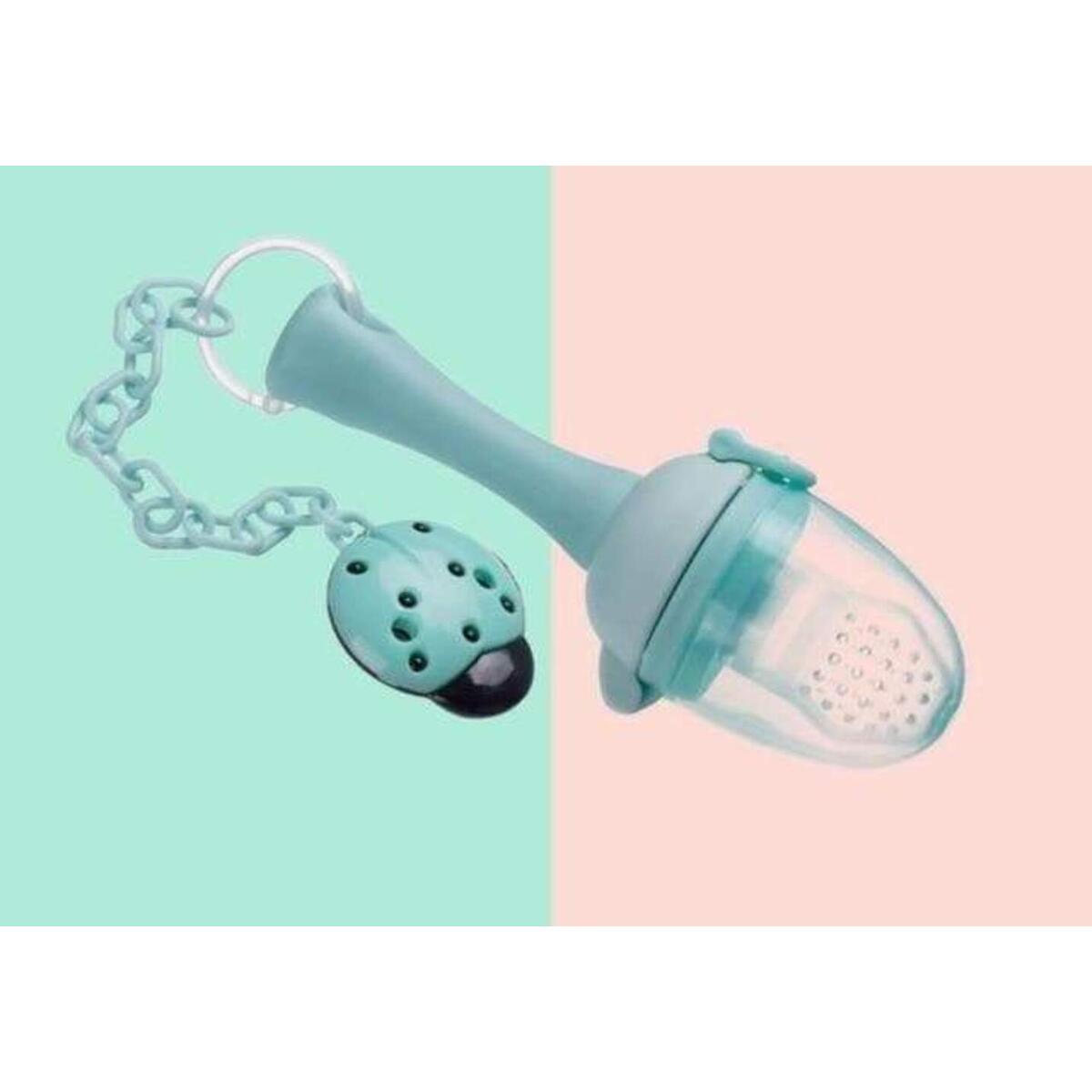 Toy Pacifier Gum Teether Nibbler Silicone Baby Fresh Food Feeder Nipple  with Fresh Fruits Vegetables for Feeding Toddlers