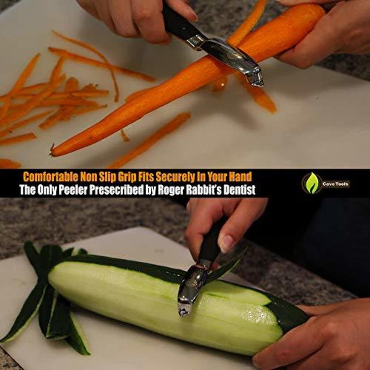 Vegetable Peeler Julienne Swivel Stainless Steel Blades Slice Apples Potatoes Promo Codes - RebateKey