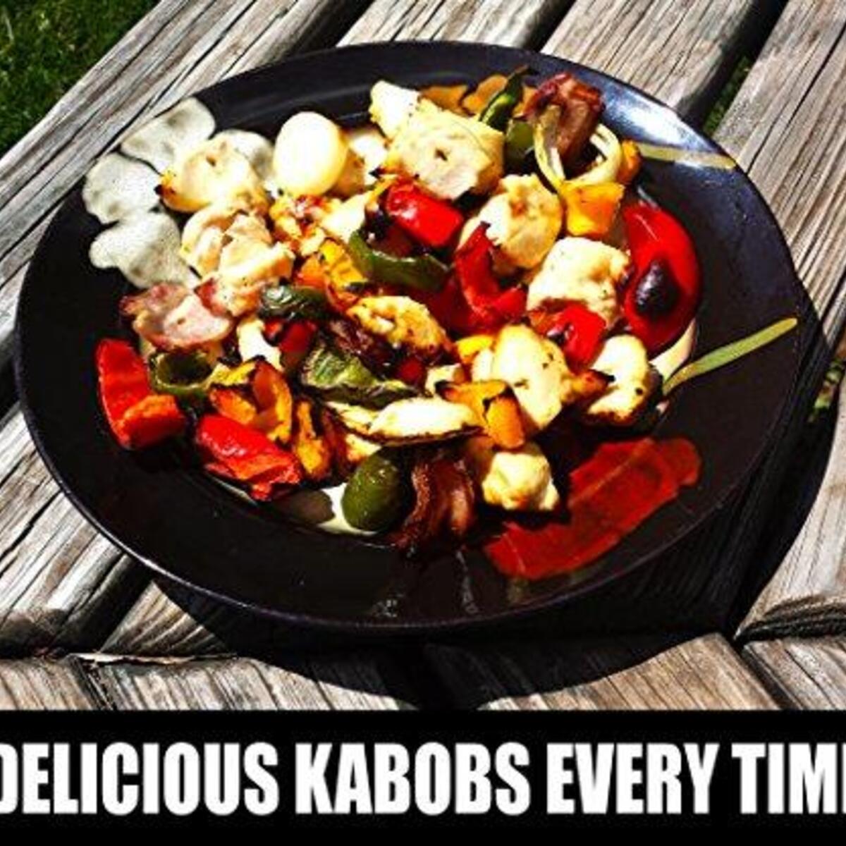 Cave Tools Barbecue Skewers Set Stainless Steel Wide Bbq Kabob Sticks 12 Inc Deals - RebateKey