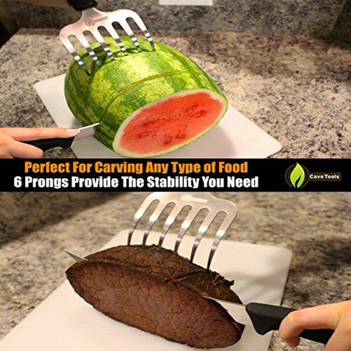 Cave Tools Pulled Pork Shredder Claws Stainless Steel Bbq Meat Rakes1 Promo Codes - RebateKey