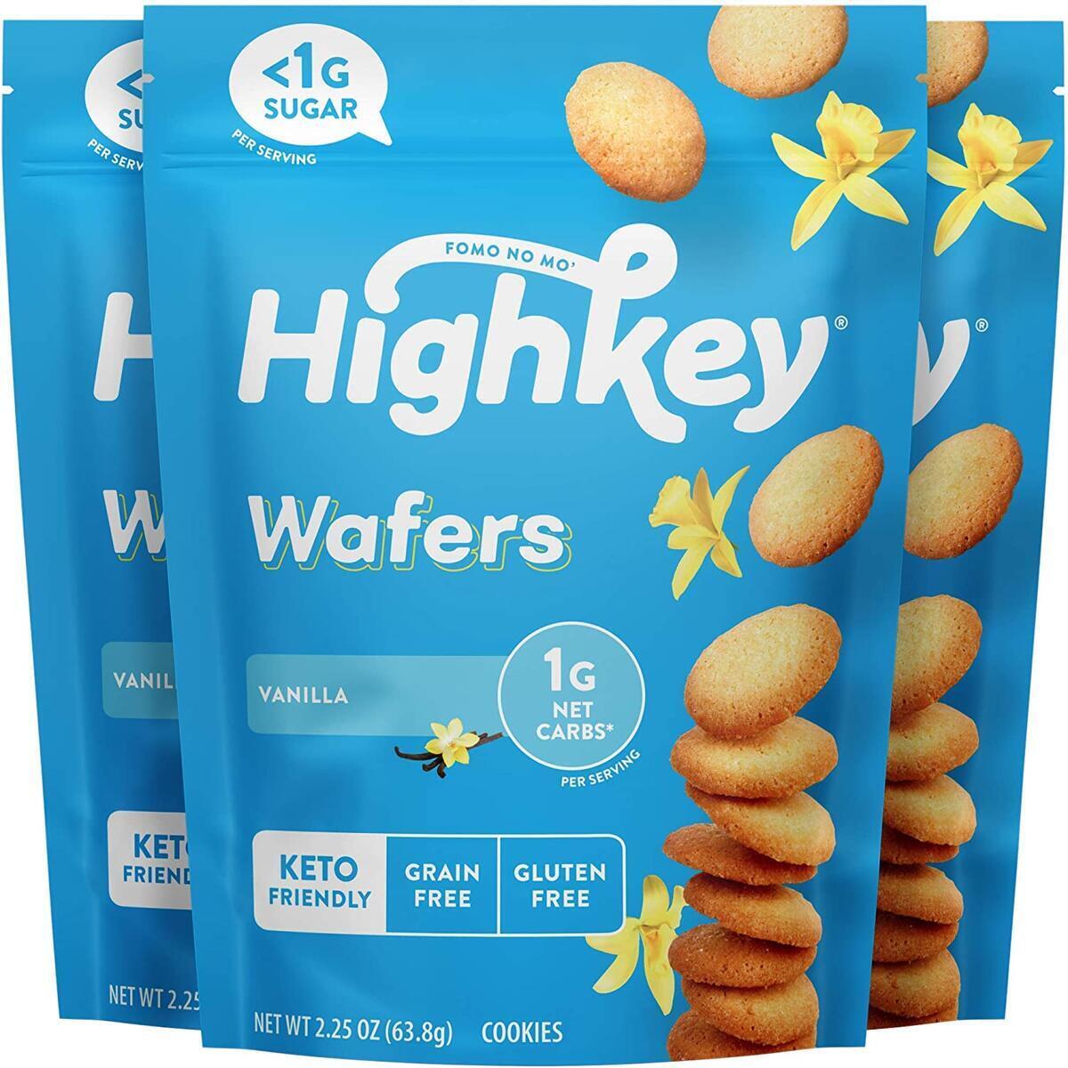 HK Keto Vanilla Wafer Cookies