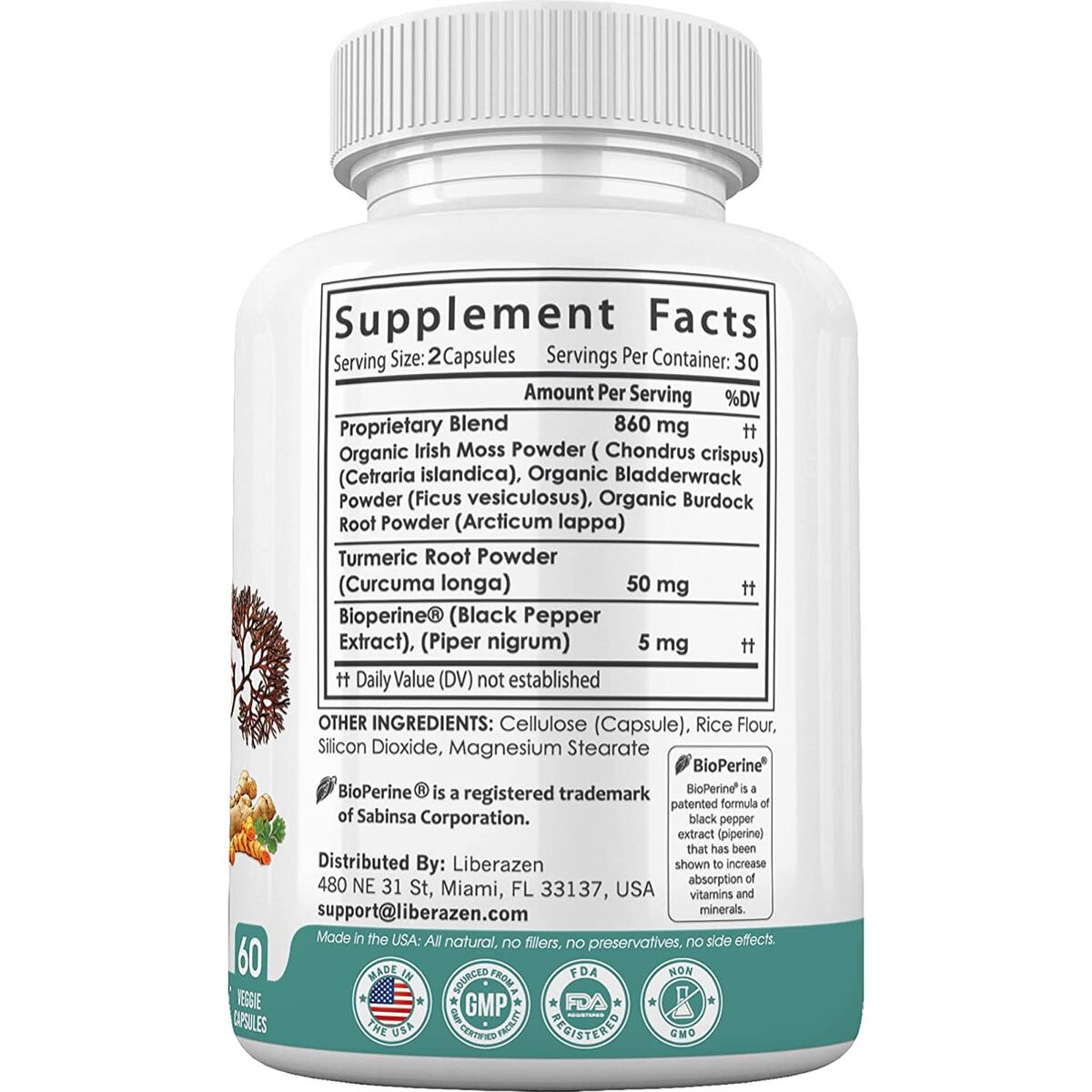 Irish Moss Capsules Cashback - RebateKey