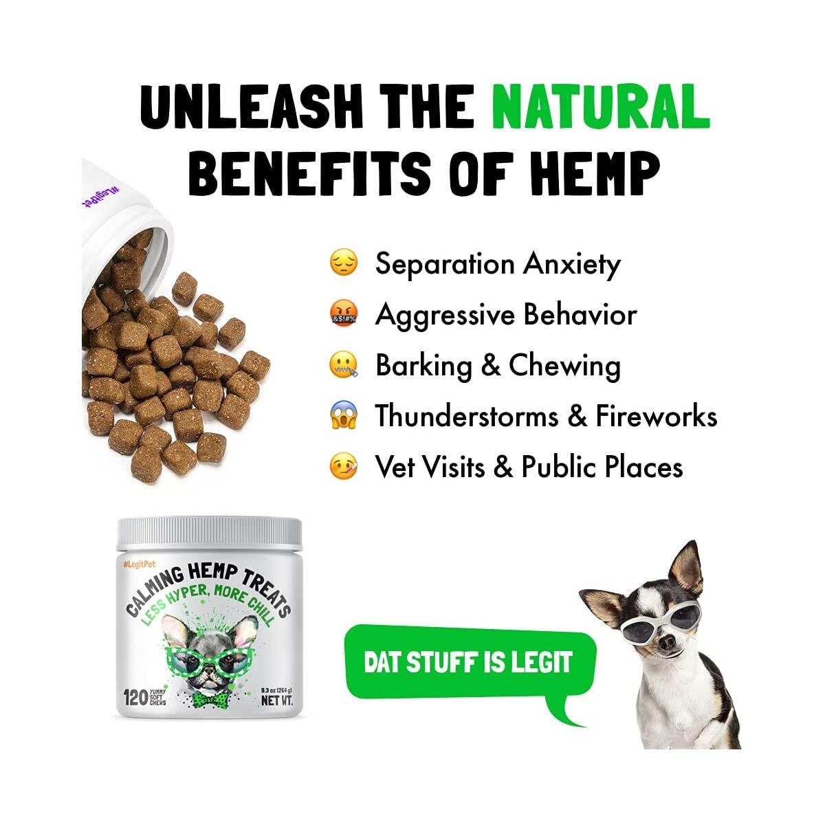 Calming Hemp Treats 2 Cash Back - RebateKey