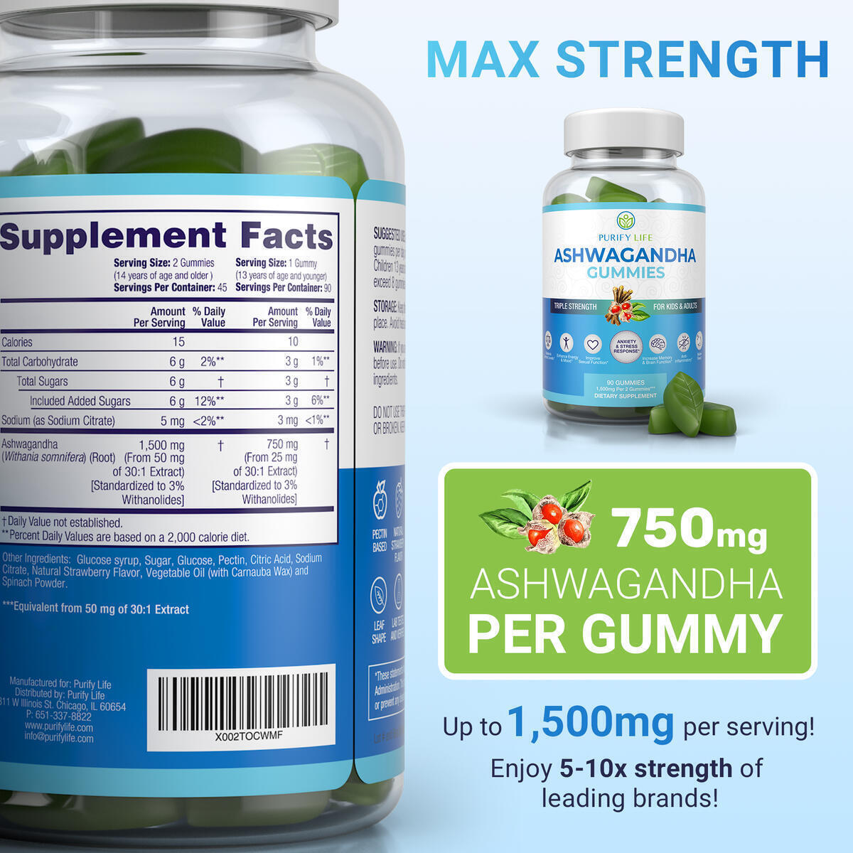 Ashwagandha Gummies 15 Cashback Rebates - RebateKey