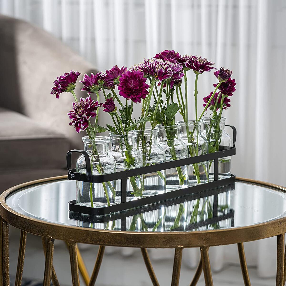 6pc Glass Flower Vase Cash Back - RebateKey