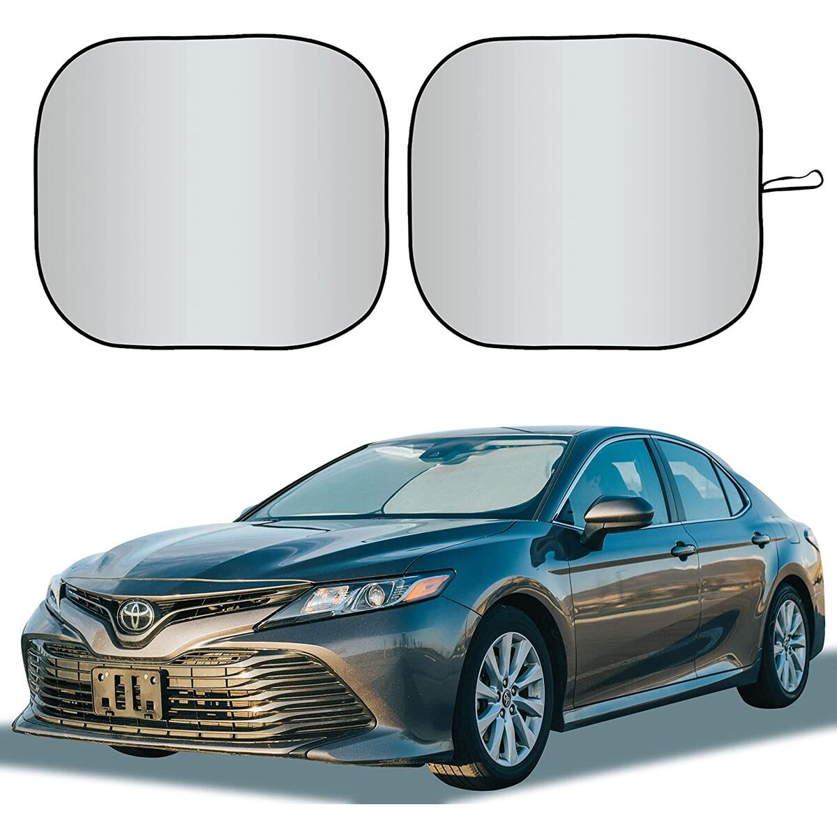 Car Windshield Sun Shade - (2 Pack) - 31  x 28"