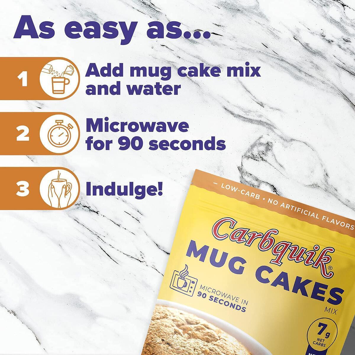 Carbquik Keto Mug Cakes 1 Rebate - RebateKey