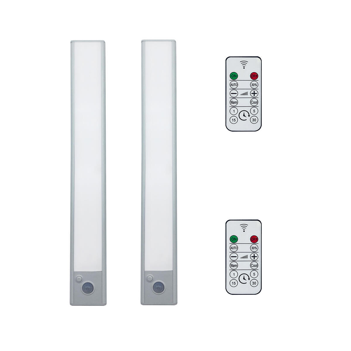 Wireless Cabinet Lights Rechargeable Remote Control with Duel Color - Daylight White and Warm White | LED Under-Cabinet Lighting