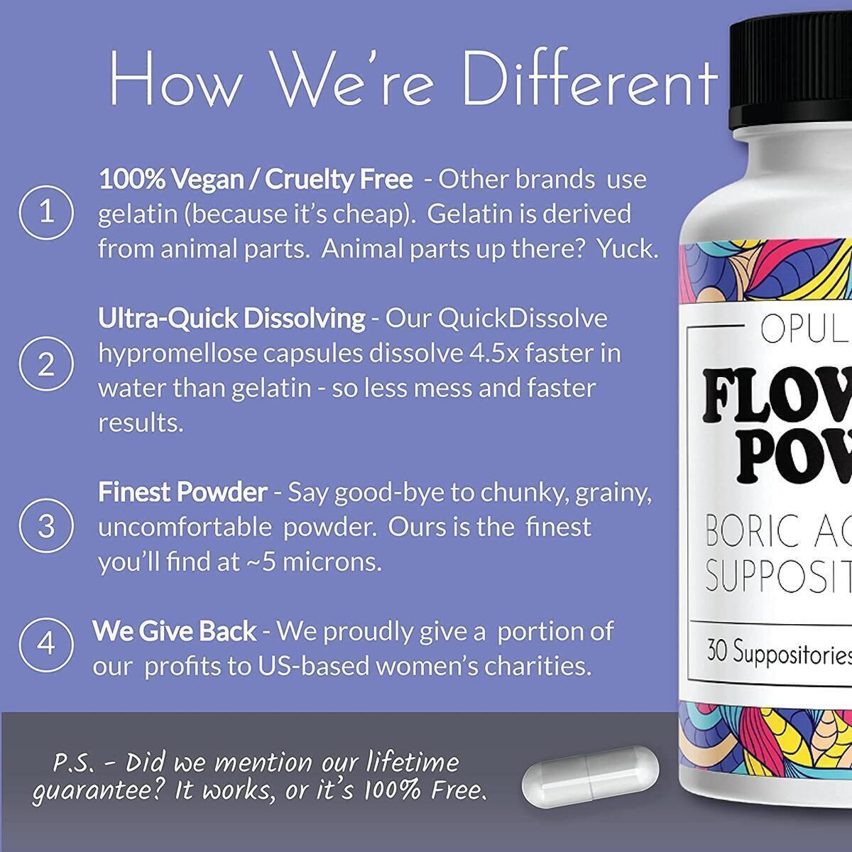 Vegan Boric Acid Suppositories Cashback Rebate - RebateKey