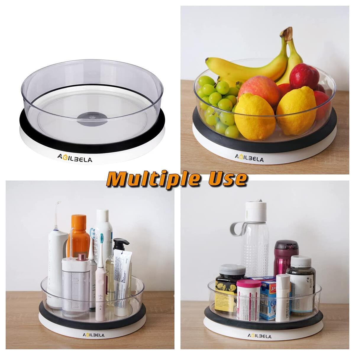 Clear Lazy Susan Organizer 1 Cash Back - RebateKey