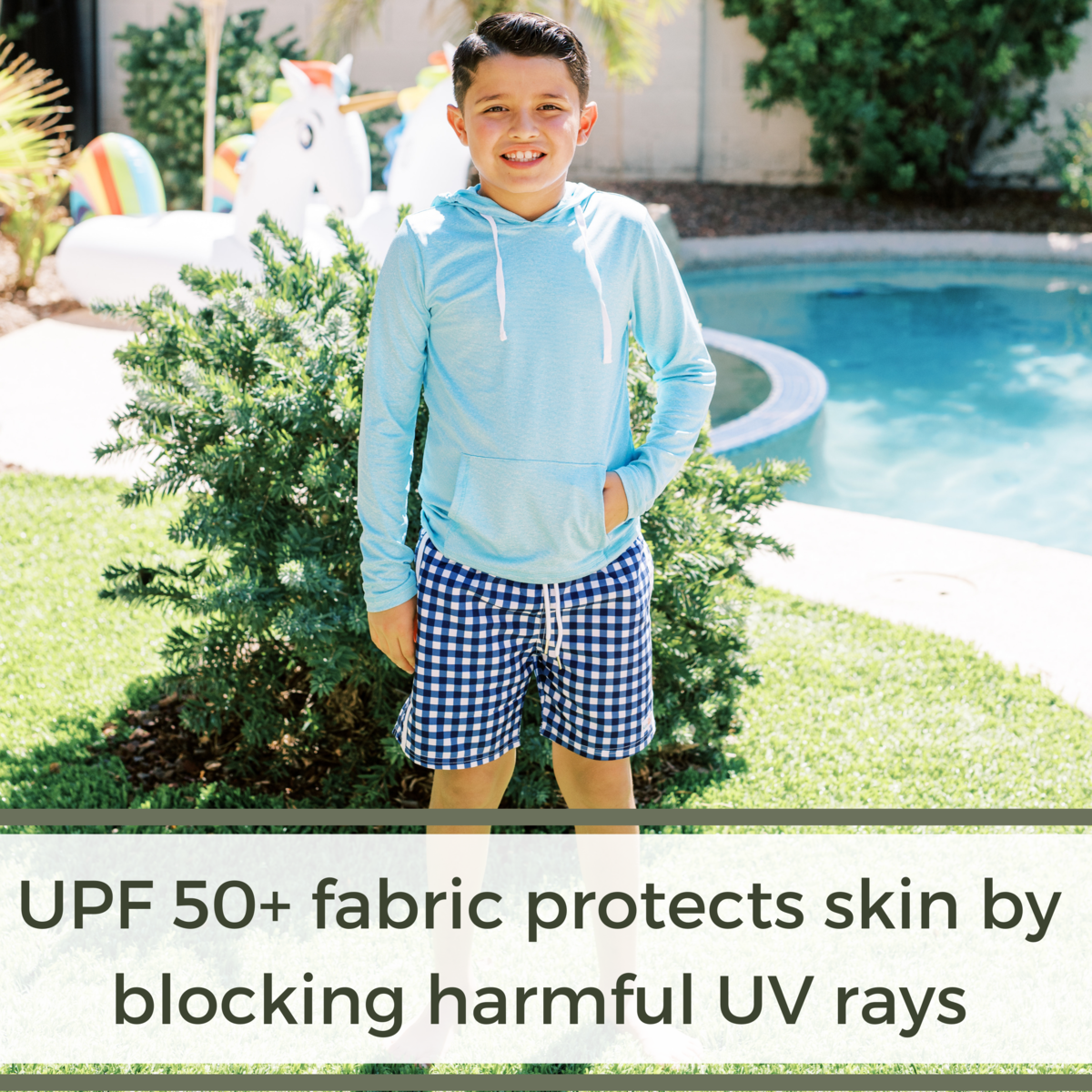 Kids Upf 50 Long Sleeve Shirt Hoodie Cash Back - RebateKey