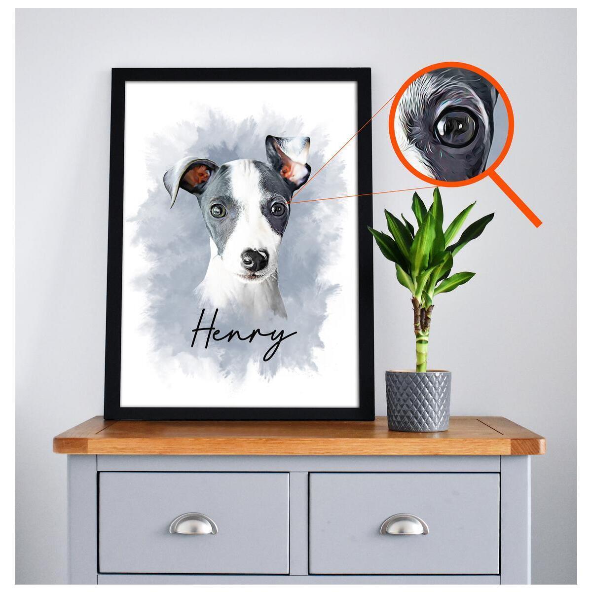 Digital Pet Portrait