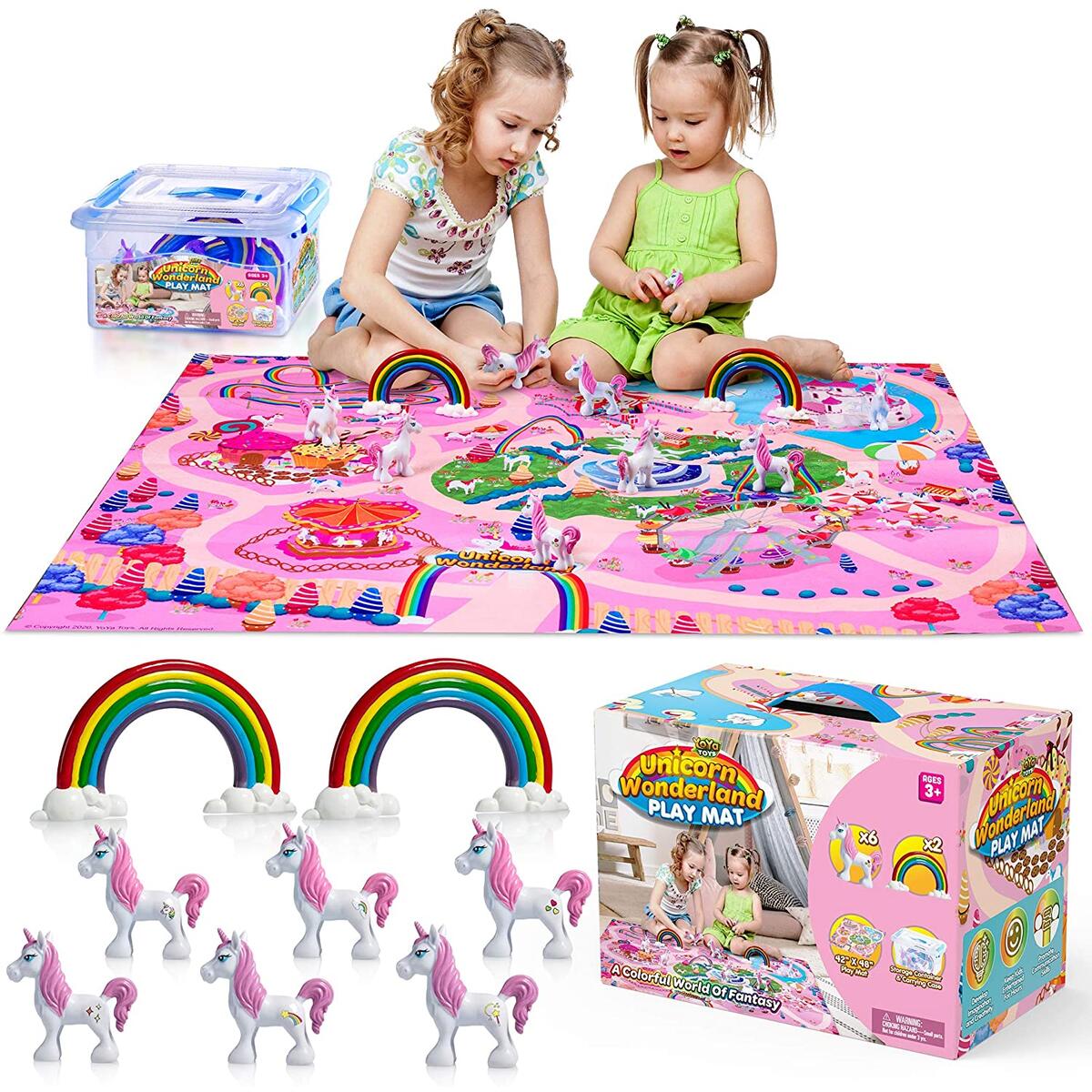 Unicorn Play-Mat for Kids