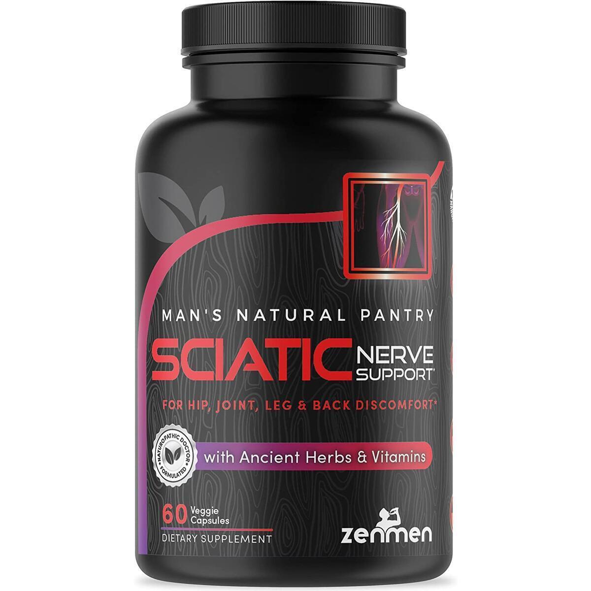 Zenmen Sciatica Pain Relief Supplement -Sciatic Nerve Pain & Back Pain Relief
