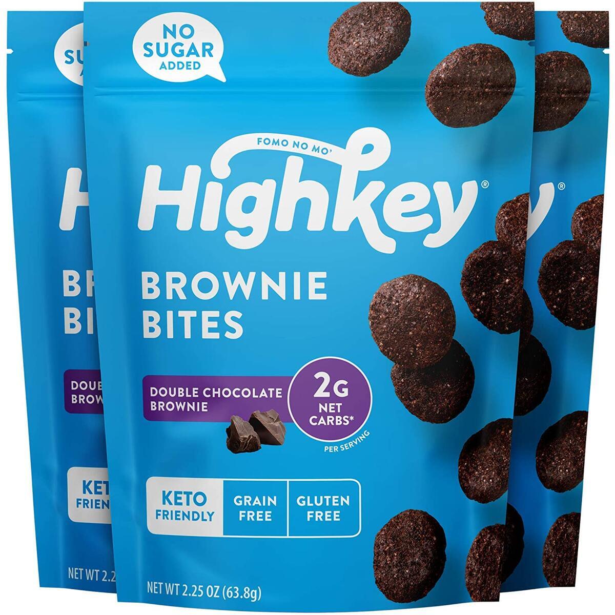 HK Chocolate Keto Brownie Bites