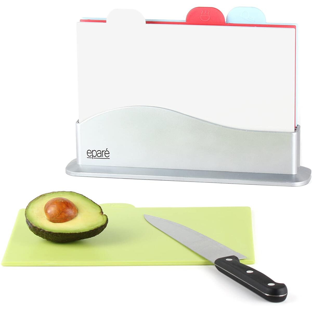 eparé Index Multipurpose Hygenic Chopping and Cutting Board Set